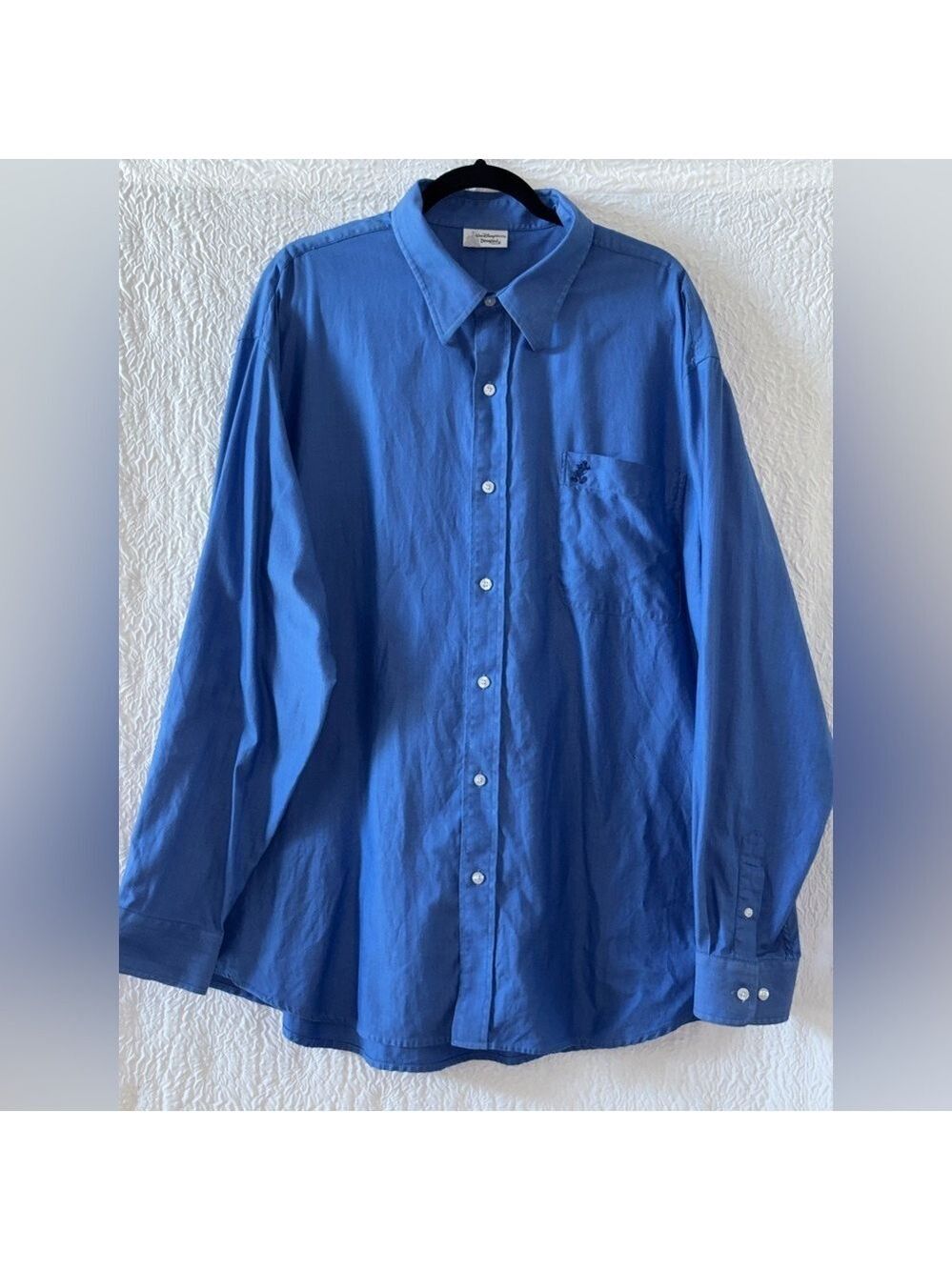 Walt Disney World Disneyland Resort Button Down Long Sleeve Mickey Mouse Shirt